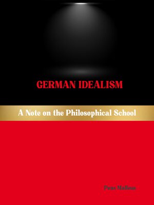 cover image of German Idealism